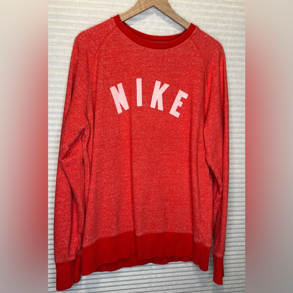 NIKE Vintage The Athletic Department Crewneck pullover Sweatshirt Size L